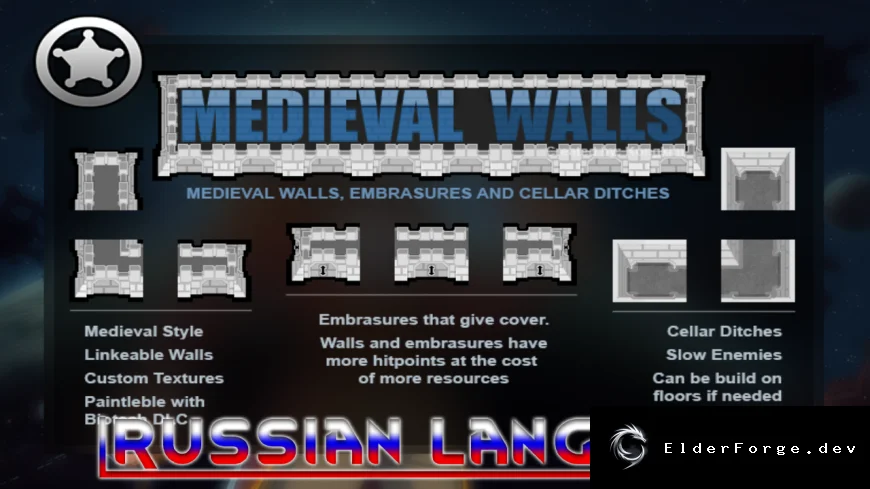 RimWorld: Medieval Walls – русский перевод