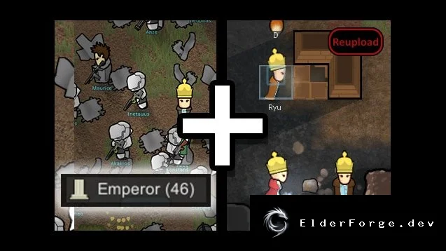 RimWorld: Unlock Full Royal Work for Emperor – расширение Royalty