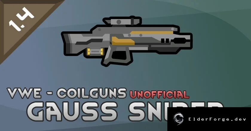 RimWorld: VWE Coilguns – Снайперская Гауссовая винтовка
