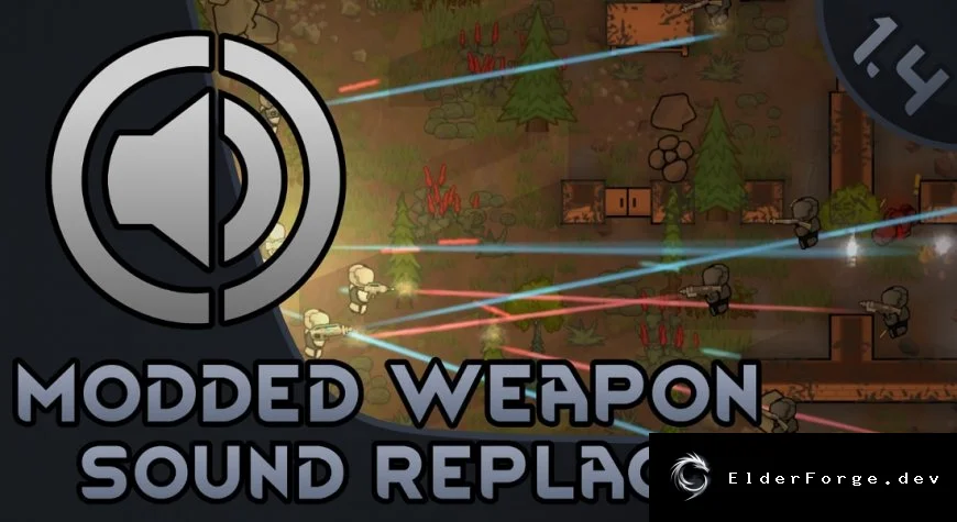 RimWorld: Звуковая замена оружия — улучшенные аудио для модов