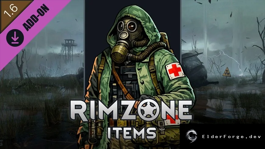 RimZone Items – новые медицинские и радиационные предметы для выживания в RimWorld