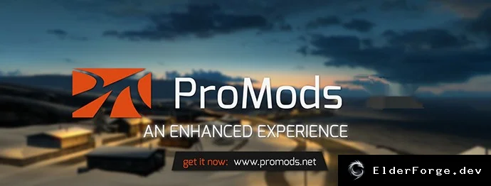 Обложка мода: Road Connection между ProMods 2.16 и RusMap 1.7.2 для Euro Truck Simulator 2