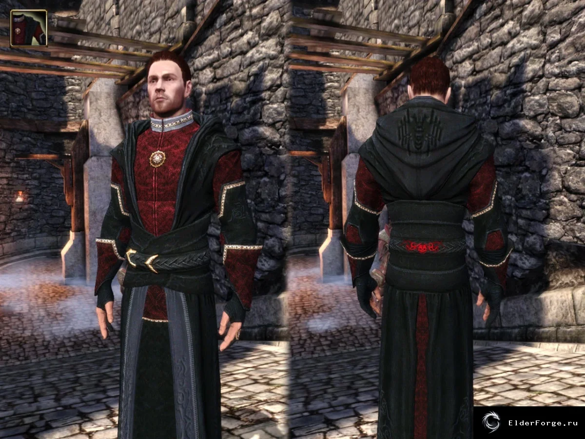 Роба Четырёх Стихий — новые мантии для магов в Dragon Age: Origins