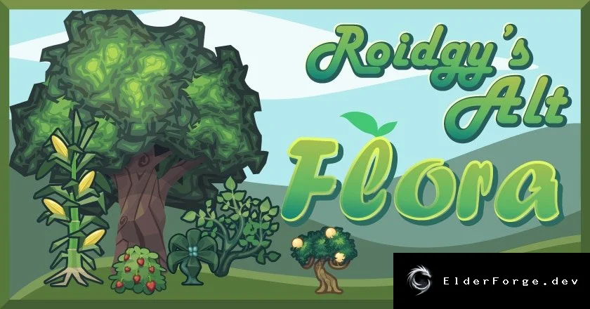 Roidgy's Alt Flora – более 150 уникальных ретекстур растений для RimWorld