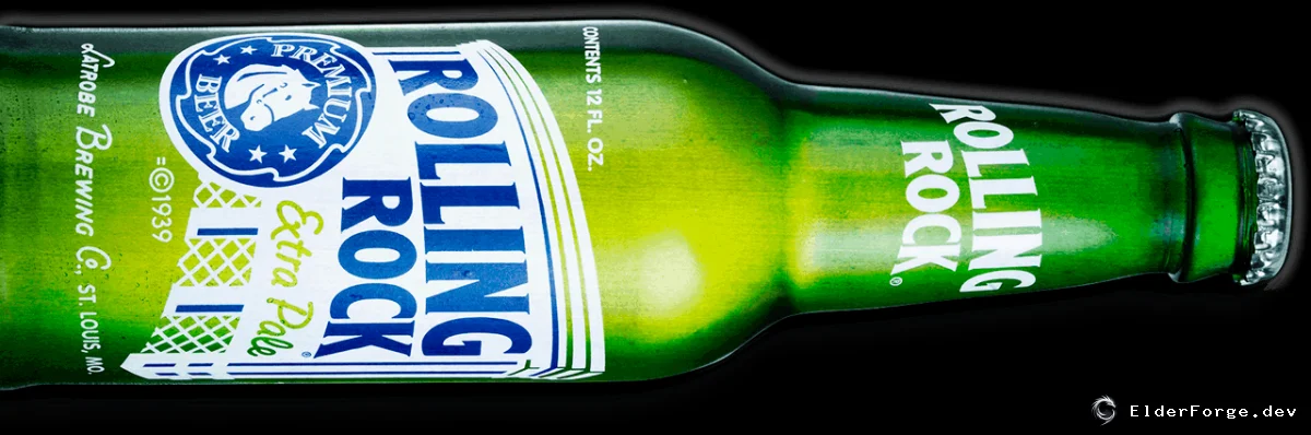 Обложка мода: Rolling Rock Beer Set для Kenworth T800 и автономного прицепа – ETS2