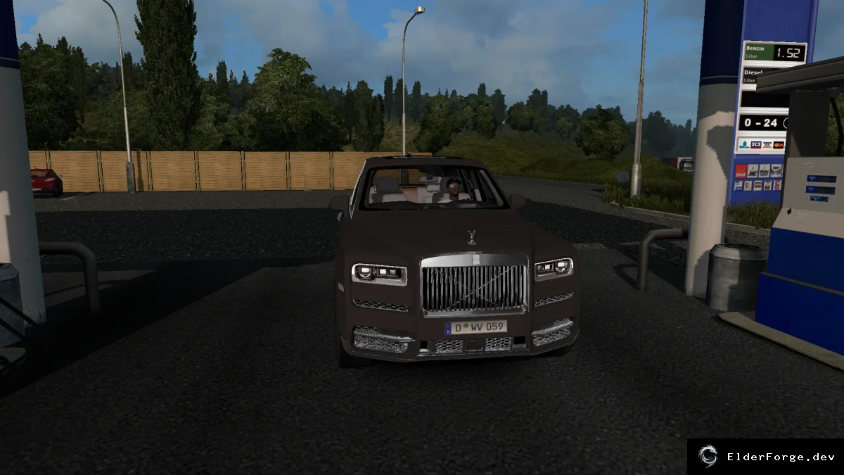 Обложка мода: Rolls‑Royce Cullinan 2019 для Euro Truck Simulator 2 (v1.32‑1.34)