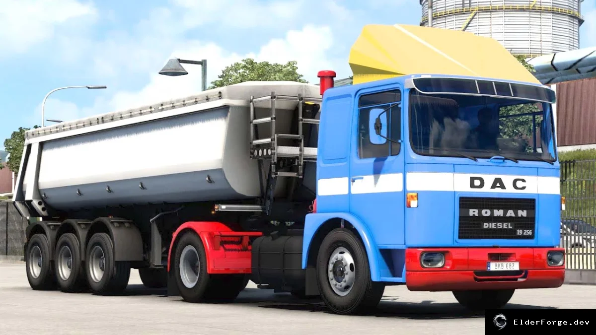 Обложка мода: Roman Diesel – новый грузовик для Euro Truck Simulator 2 (версии 1.46)