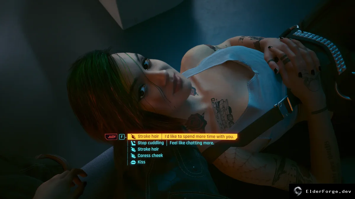 Обложка мода: Romance Hangouts Enhanced — улучшенные романтические встречи в Cyberpunk 2077