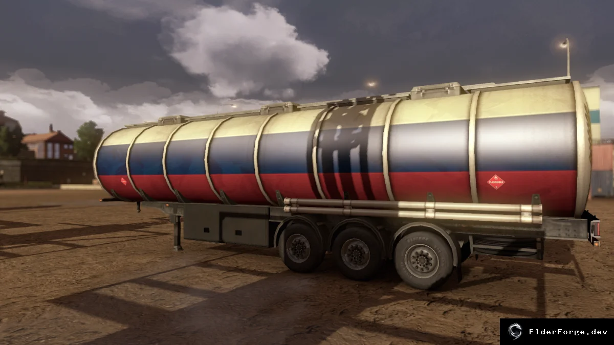 Обложка мода: Российская цистерна для ETS2 – исправленная версия