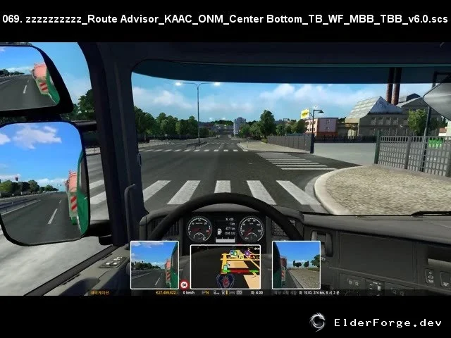 Обложка мода: Route Advisor Mod Collection v6.0 для Euro Truck Simulator 2 – расширенные карты и настройки