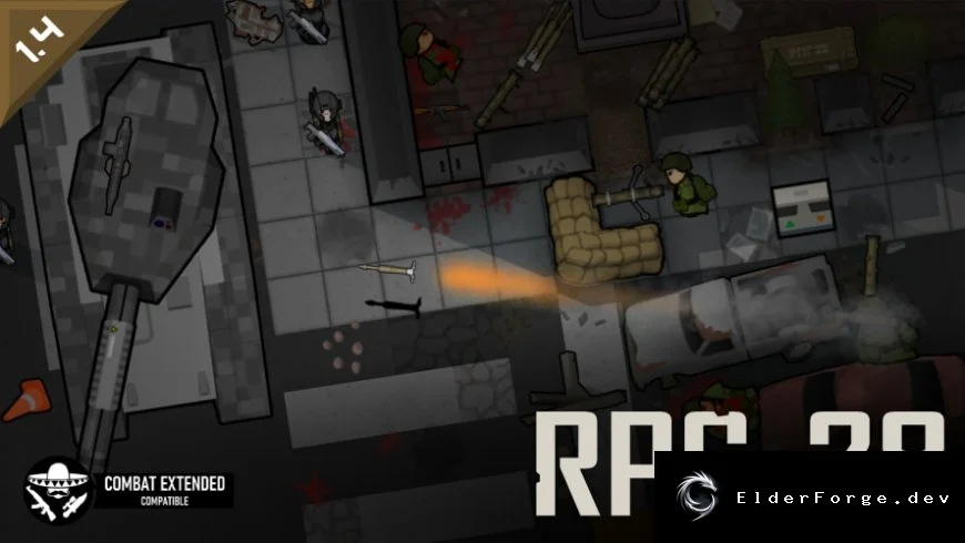 RPG‑28 – мощная противотанковая ракетная установка для RimWorld