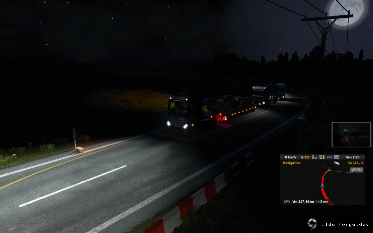 Обложка мода: Rush Hour – Увеличение плотности трафика в Euro Truck Simulator 2
