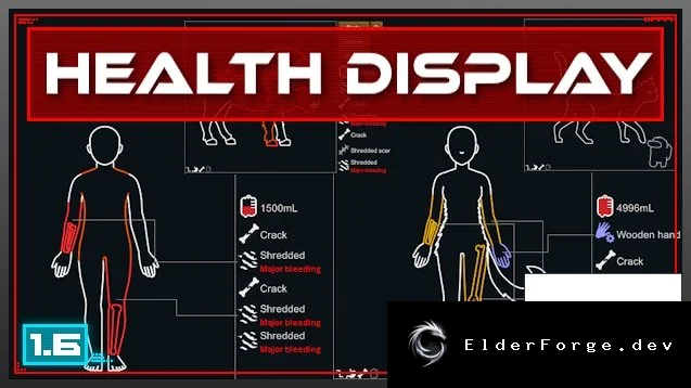 Русификатор Health Display для RimWorld – полная локализация