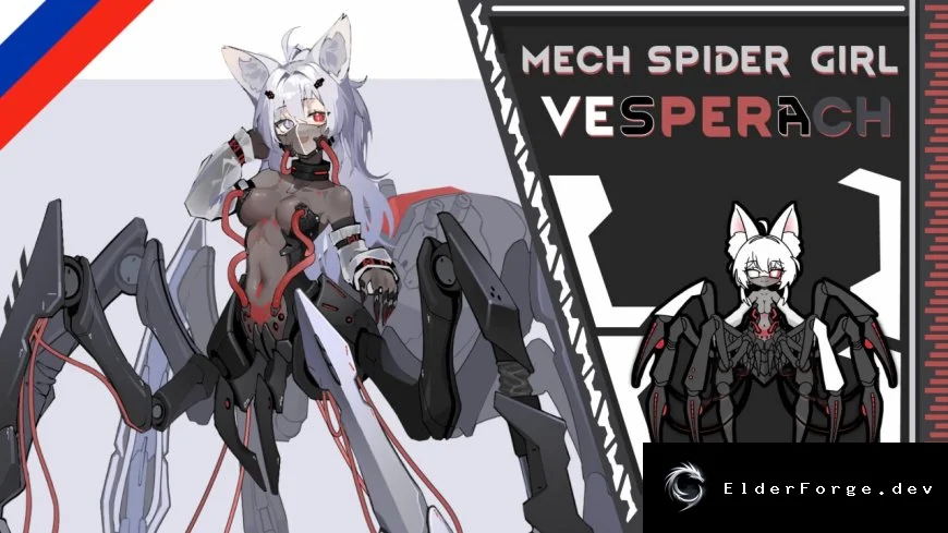 Русификатор Mech Spider Girl: Vesperach для RimWorld – полная локализация