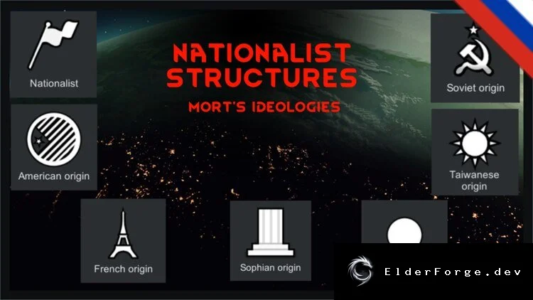 Русификатор Nationalist Structures – Mort's Ideologies для RimWorld