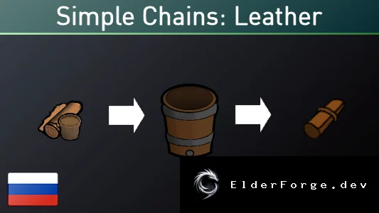 Русификатор Simple Chains – Leather для RimWorld