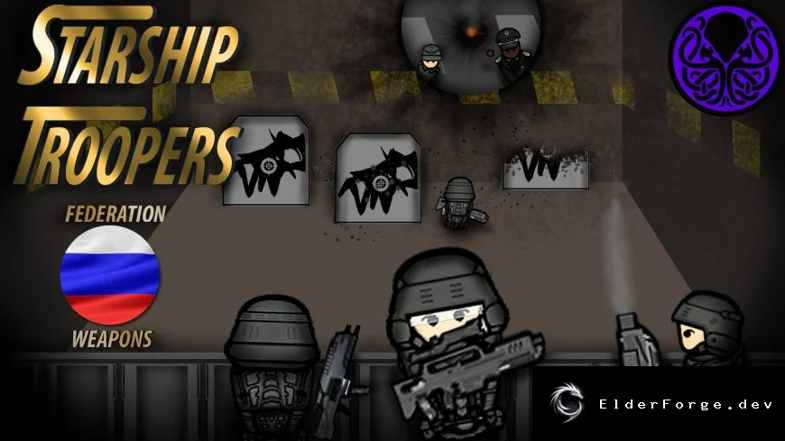 Русификатор Starship Troopers – Weapons (Continued) для RimWorld