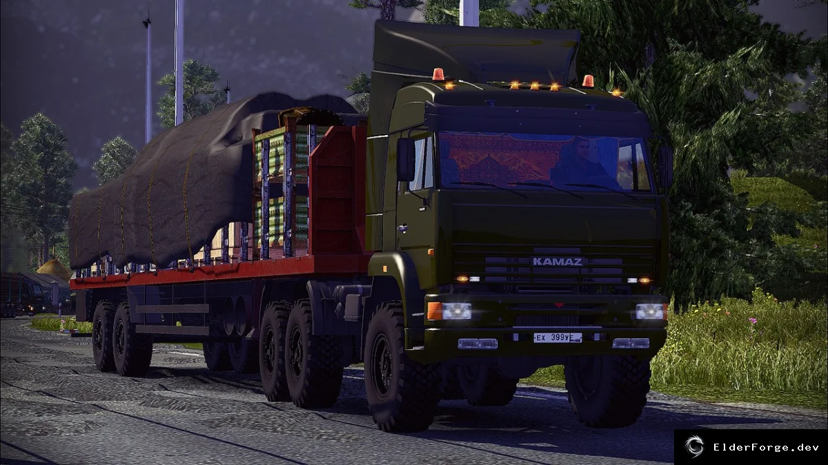 Обложка мода: Русские прицепы для Goba и остальных карт в ETS2 (версии 1.16‑1.22)