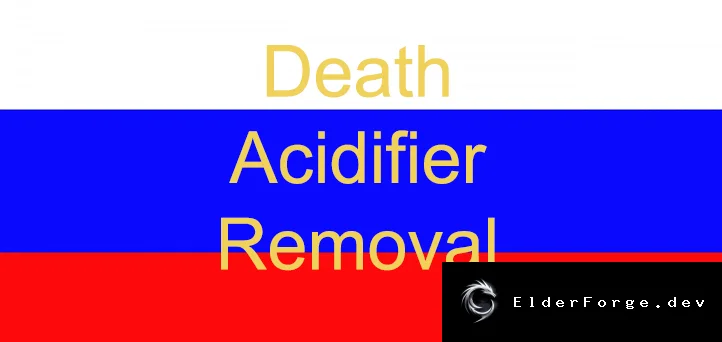 Русский перевод Death Acidifier Removal для RimWorld