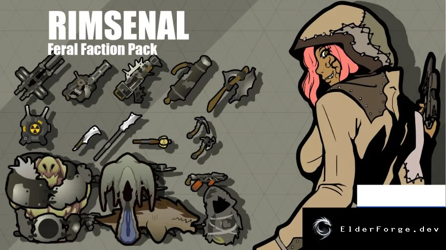 Русский перевод Rimsenal – Feral Faction Pack для RimWorld