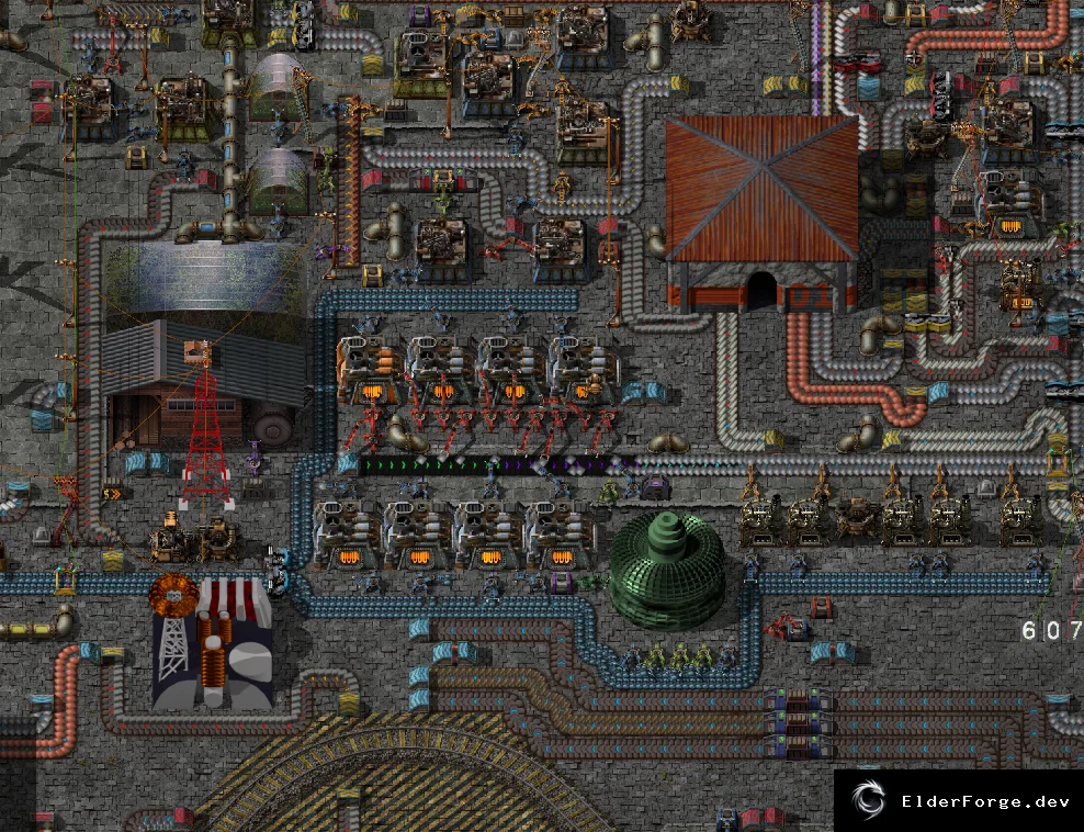 Обложка мода: Сборка модов для Factorio 0.16.51 – расширенный набор технологий и транспорта