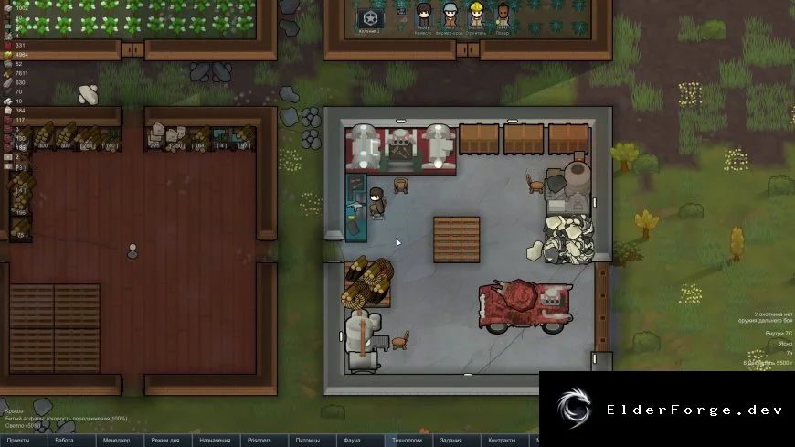 Сборка «Наёмники» для RimWorld – готовый набор модов без платных DLC