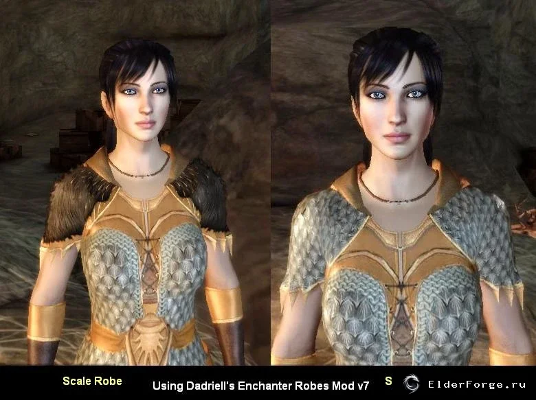 Scale Robe – масштабированная мантия для магов в Dragon Age: Origins