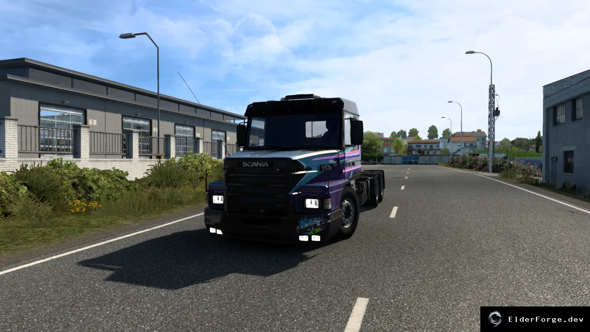Обложка мода: SCANIA 113 – новый грузовик для Euro Truck Simulator 2 (ETS2)