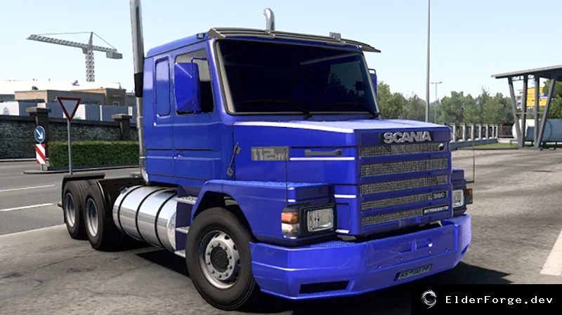 Обложка мода: Scania 2 Series – новый грузовик для Euro Truck Simulator 2 (версия 1.46)