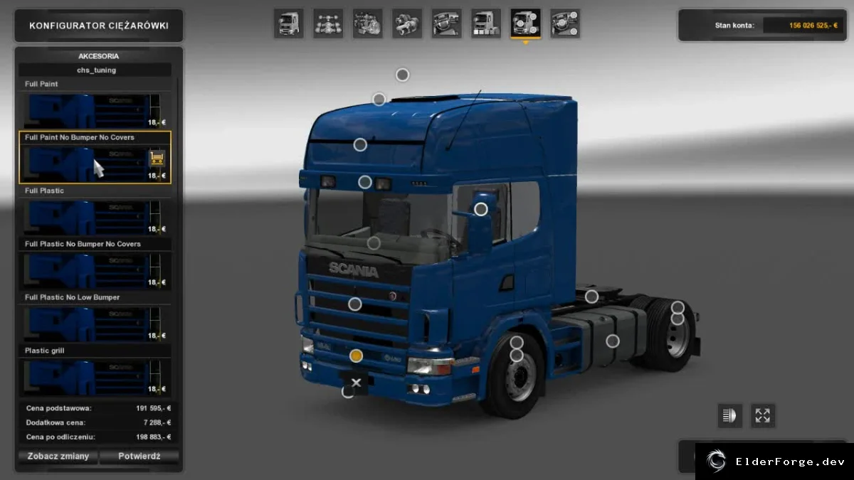 Обложка мода: Scania 4-Series для Euro Truck Simulator 2 – полная кастомизация (v1.1)