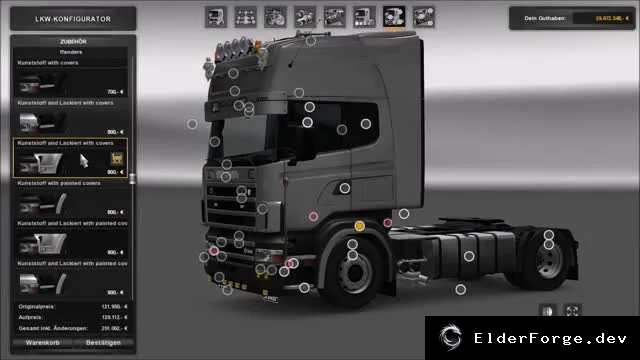 Обложка мода: Scania 4‑Series для RJL Scania – мод для Euro Truck Simulator 2