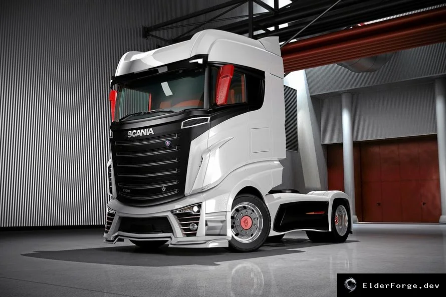 Обложка мода: Scania CONCEPT R1000 для Euro Truck Simulator 2 – версия 1.7.1