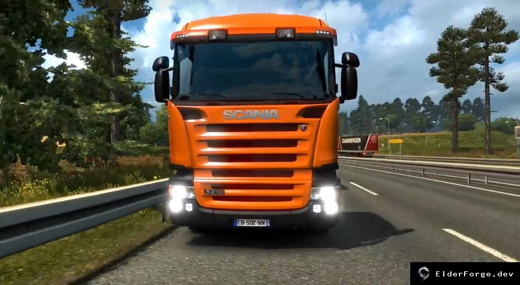 Обложка мода: Scania G – полный набор кабины и шасси для ETS2 v1.0