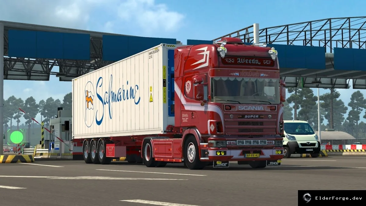 Обложка мода: Scania L6 Open Pipe Sound v2.0 для Euro Truck Simulator 2