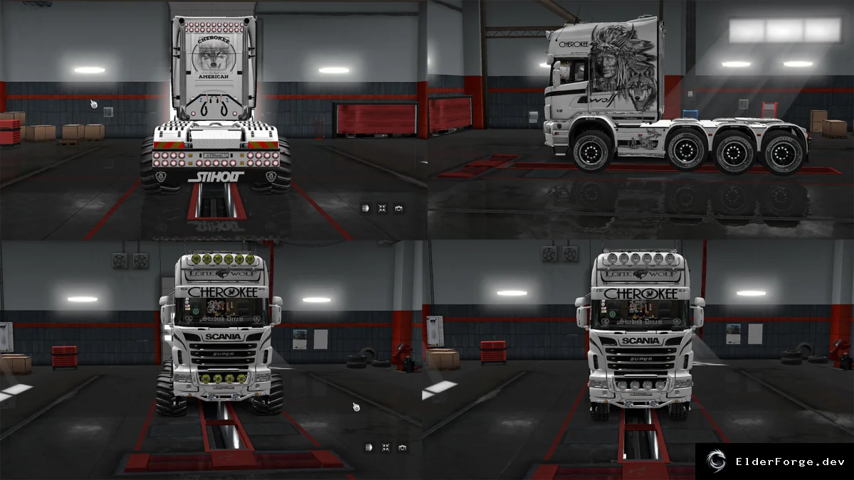Обложка мода: Scania Offroad RS от RJL – обновлённый мод для Euro Truck Simulator 2 (v2.2.2)