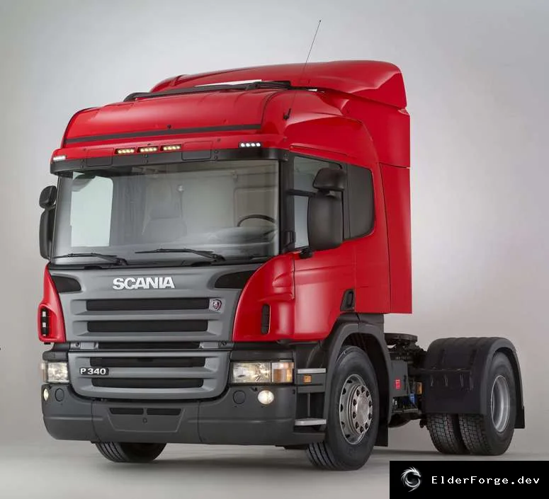 Обложка мода: Scania P340 v1.7.1 – новый грузовик для Euro Truck Simulator 2