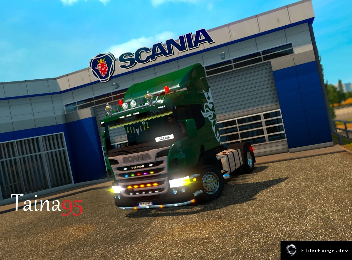 Обложка мода: Scania P360 V1.1 – новые кабины и шасси для Euro Truck Simulator 2