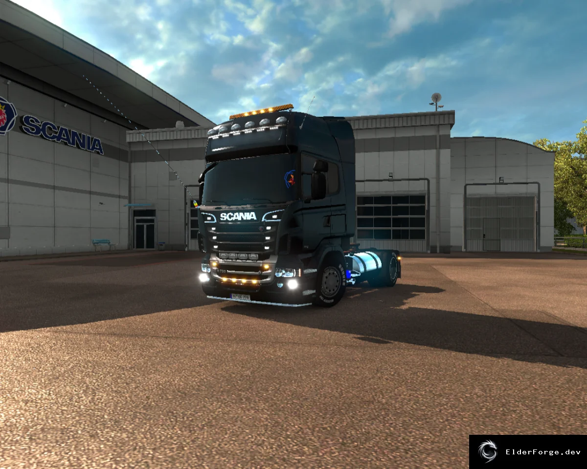 Обложка мода: Scania R Edit – новые аксессуары для Euro Truck Simulator 2