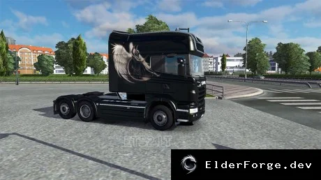 Обложка мода: Scania R Longline v1.1 – новый тягач для Euro Truck Simulator 2