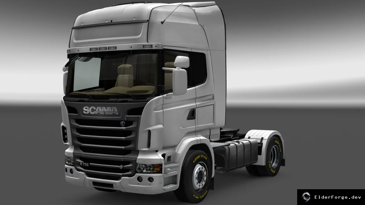 Обложка мода: Scania R – полная HD переработка интерьера и экстерьера для ETS2