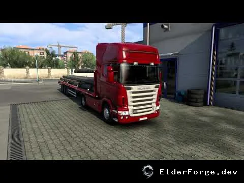 Обложка мода: Scania R &amp; Streamline V8 – реальный стоковый звук для Euro Truck Simulator 2 (v7.0)