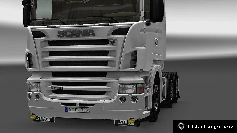 Обложка мода: Scania R08 Chassis Pack 50K – обновлённый набор шасси для ETS2
