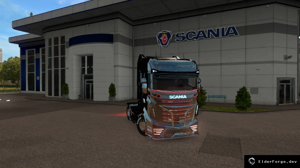 Обложка мода: Scania R1000 Concept для Euro Truck Simulator 2 – версия 4.1