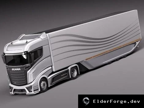 Обложка мода: Scania R1000 с пакетом Aero для Euro Truck Simulator 2 – новые детали и аэродинамический прицеп