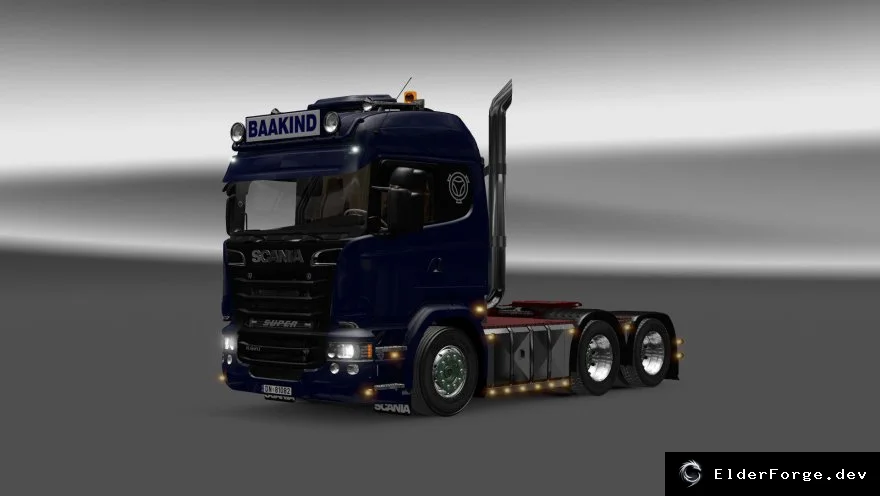 Обложка мода: Scania R620 Baakind Trans – полная замена Scania R в Euro Truck Simulator 2