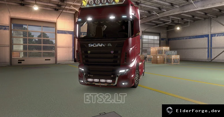 Обложка мода: Scania R700 Lux для Euro Truck Simulator 2 – версия 1.1