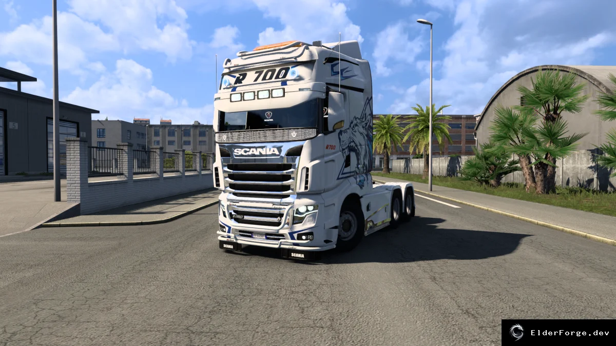 Обложка мода: Scania R700 Reworked – Полностью обновлённый грузовик для Euro Truck Simulator 2