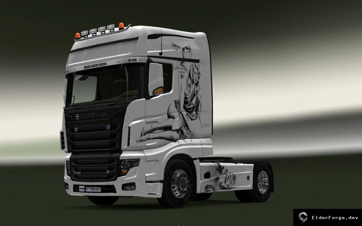 Обложка мода: Scania R700 V2.2 – полная модель для ETS2 (патч 1.4.x)
