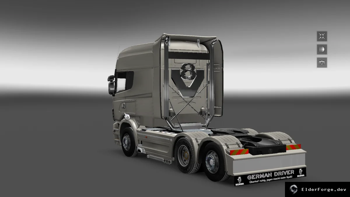 Обложка мода: Scania R730 Longline – Тягач для Euro Truck Simulator 2 (ETS2)