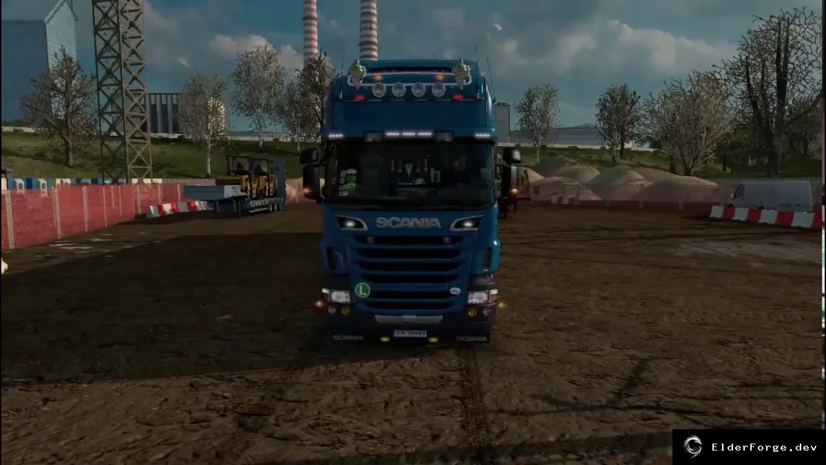 Обложка мода: Scania Sound Pack V2.0 для Euro Truck Simulator 2 – новые звуки тормозов, двигателя и турбин